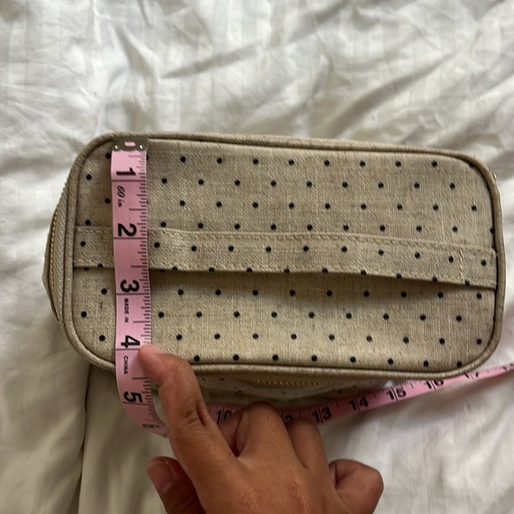 Kate Spade Out to Lunch small handle lunch bag POLKA DOT  EUC - Picture 8 of 9